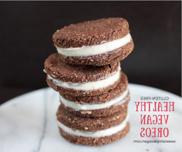 Υγιεινά Vegan Oreo Χωρίς Γλουτένη