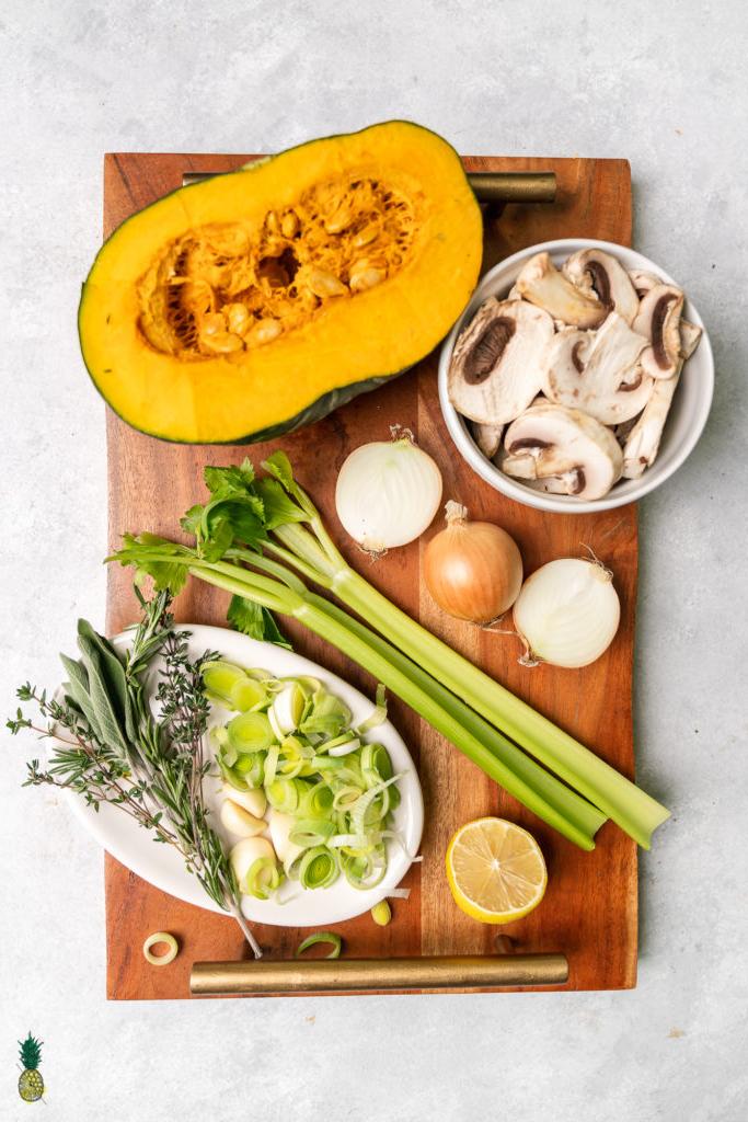 Mushroom and Kabocha Squash Thanksgiving