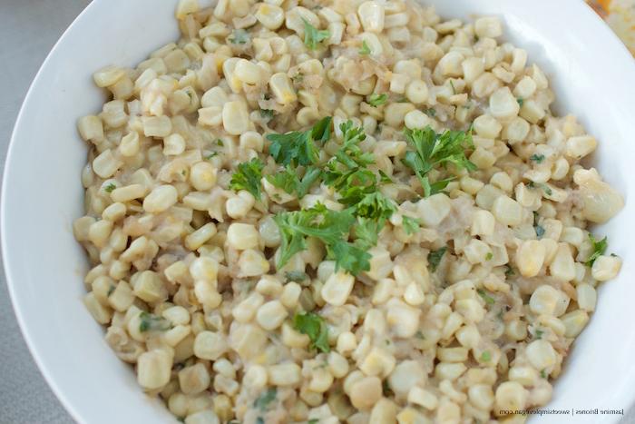 Κρεμώδες Vegan Καλαμπόκι για τις Ευχαριστίες - Συνταγή YSJ Vegan