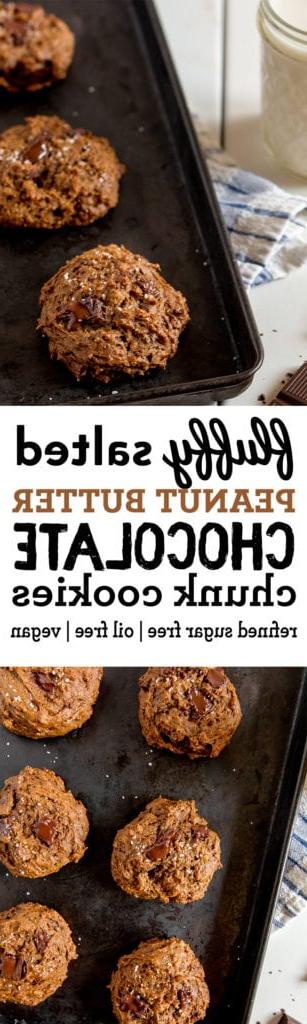 Τα ΚΑΛΥΤΕΡΑ Υγιεινά Vegan Μπισκότα! Αφράτα Μπισκότα με Αλατισμένο Φυστικοβούτυρο και Κομμάτια Σοκολάτας {χωρίς ραφιναρισμένη ζάχαρη & λάδι} ocaku.com #χωριςλαδι #χωριςραφιναρισμενηζαχαρη #υγιεινα #σοκολατα #αλατισμενα