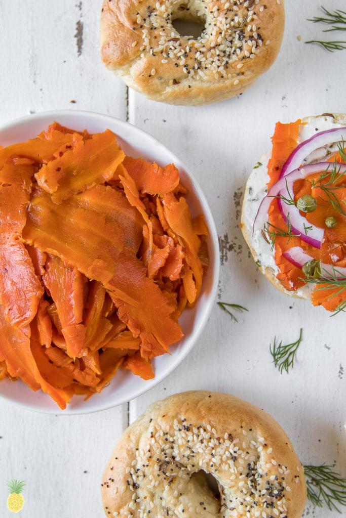 ΕΚΠΛΗΚΤΙΚΟ Vegan Καρότο Lox! {χωρίς λάδι} ocaku.com