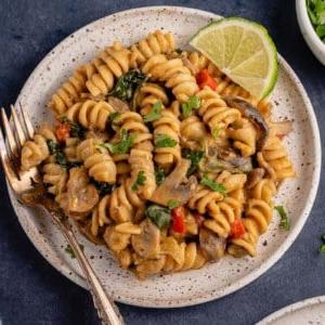 Κρεμώδη Ζυμαρικά Κόκκινου Κάρυ Instant Pot