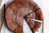 Intense Flourless Espresso Chocolate Torte