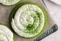 Creamy Matcha Latte Cookies