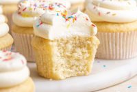 Classic Vanilla Celebration Cupcakes