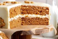 Deliciously Spiced Gingerbread Layer Cake