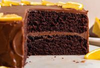 Zesty Chocolate Orange Cake