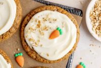 Spiced Carrot Cake Cookies