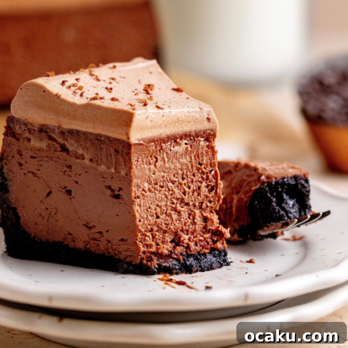 Decadent Chocolate Cheesecake 1 featured 18393