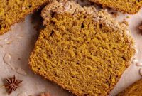 Pumpkin Perfection Loaf with Crumbly Topping and Spice Drizzle