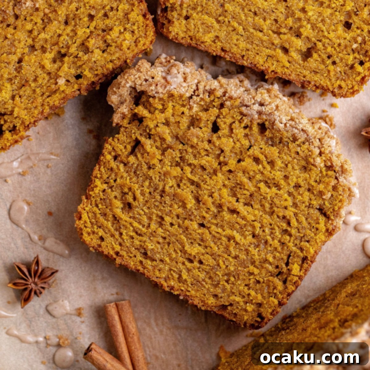 Pumpkin Perfection Loaf with Crumbly Topping and Spice Drizzle 1 featured 18669