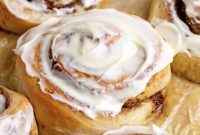 Giant Soft Gooey Tangzhong Milk Bread Cinnamon Buns