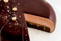 Decadent Nutella Brownie Mousse Cake