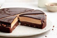 Decadent Chocolate Coffee Caramel Tart