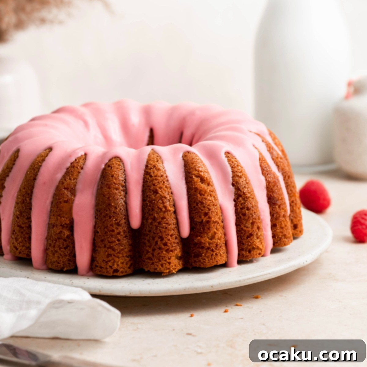 Luscious Raspberry Bundt 1 featured 2860