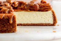 Heavenly Caramel Pecan Cheesecake