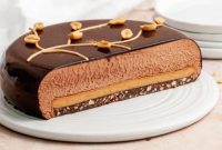 Velvet Dark Chocolate Peanut Butter Mousse