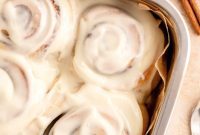 Perfectly Sized Cinnamon Rolls