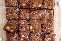 Mini Egg Brownies