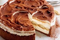Tiramisu Cheesecake Indulgence
