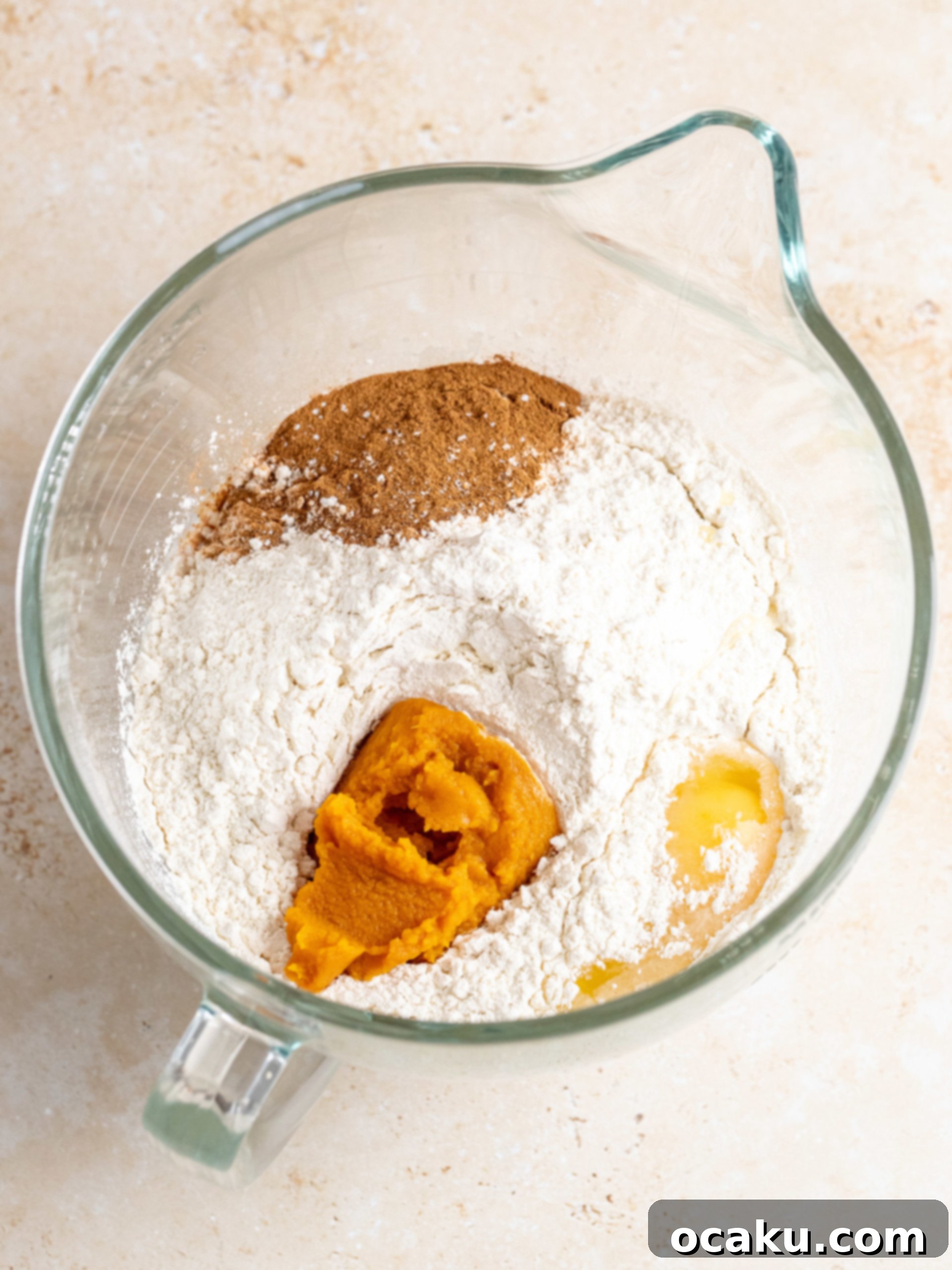 Dough in a stand mixer bowl
