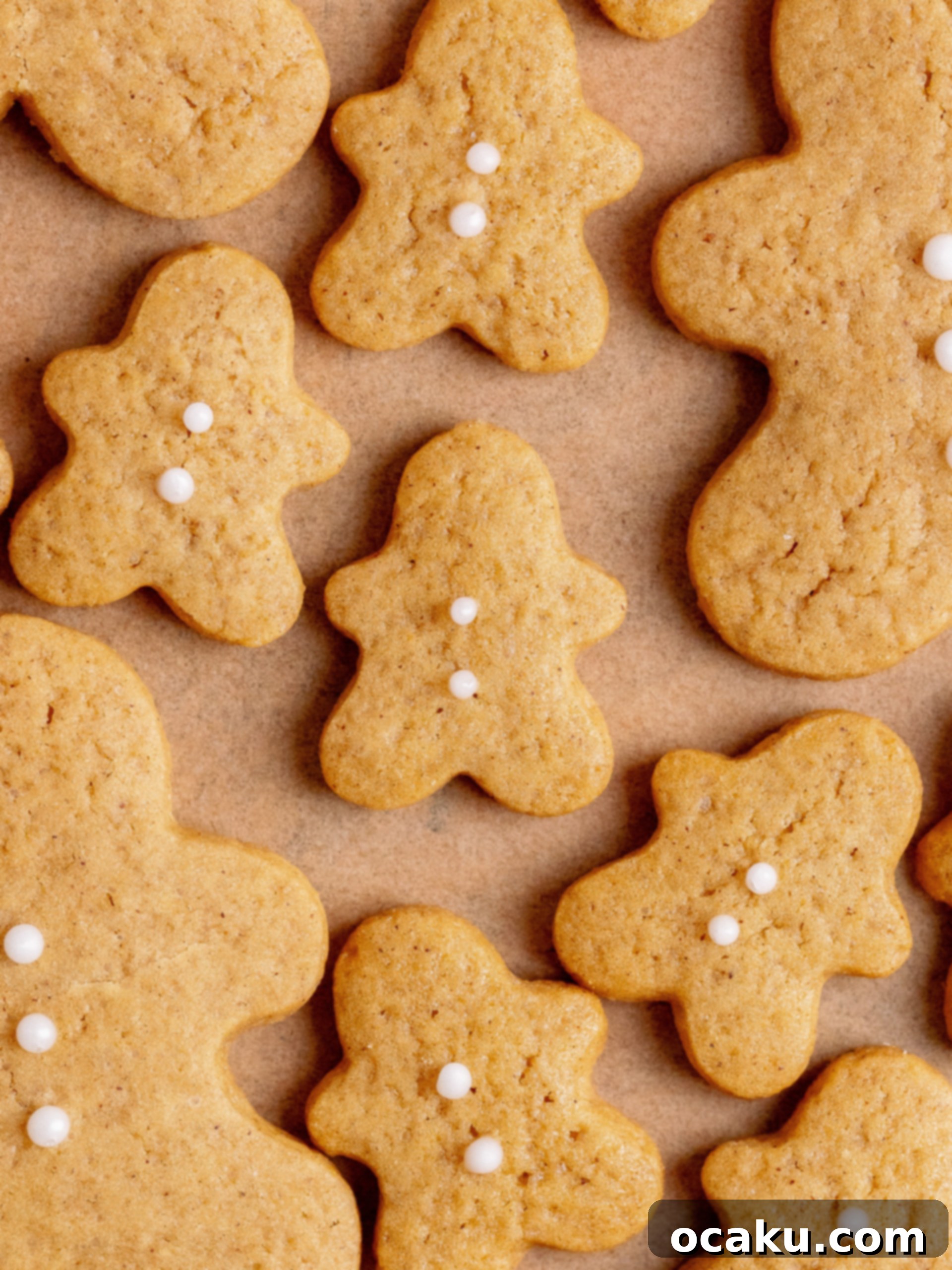 A plate of beautifully decorated gingerbread cookies.