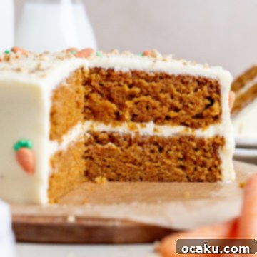 Classic Carrot Cake with Cream Cheese Frosting