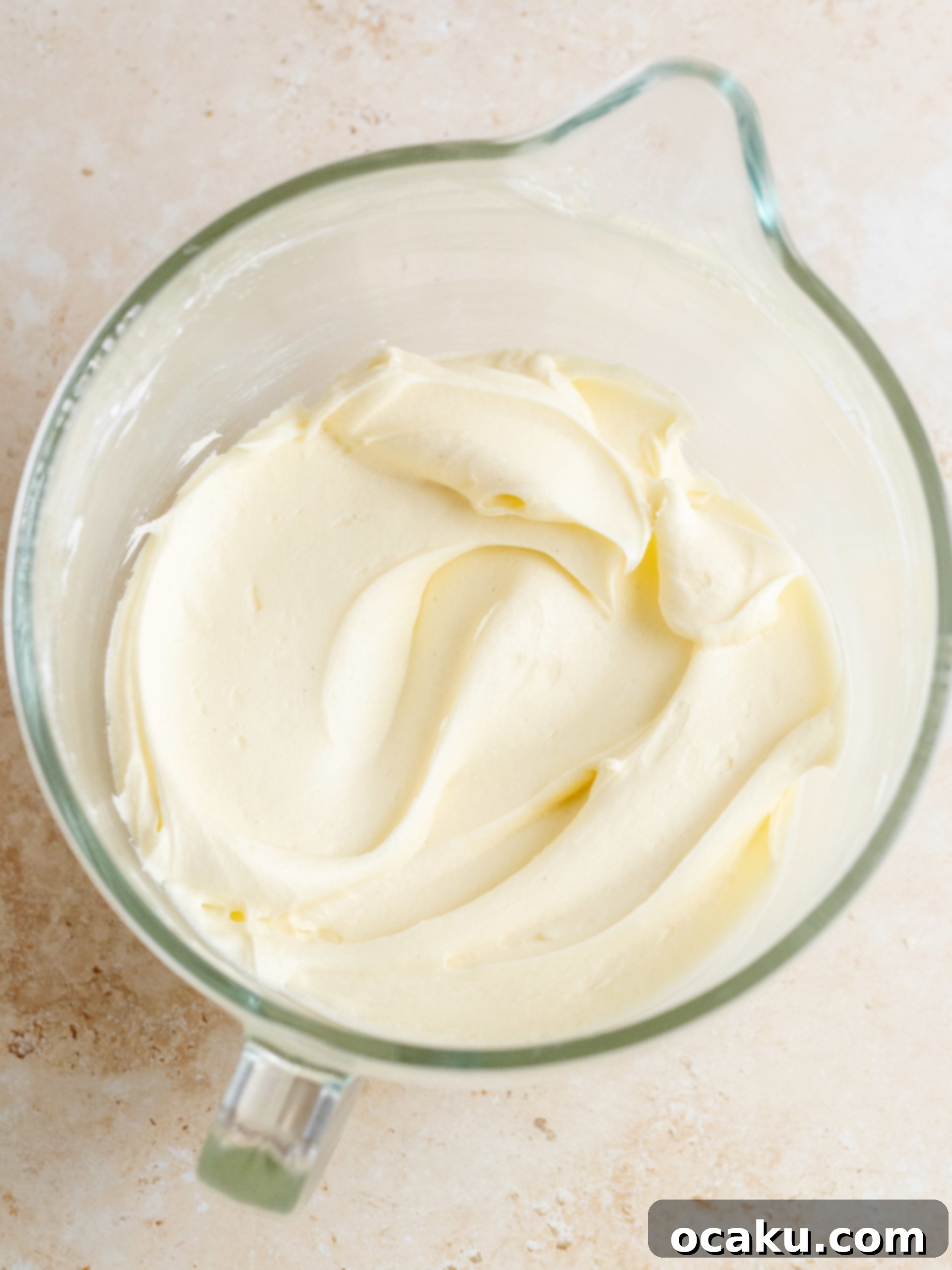 Layering the second cake layer