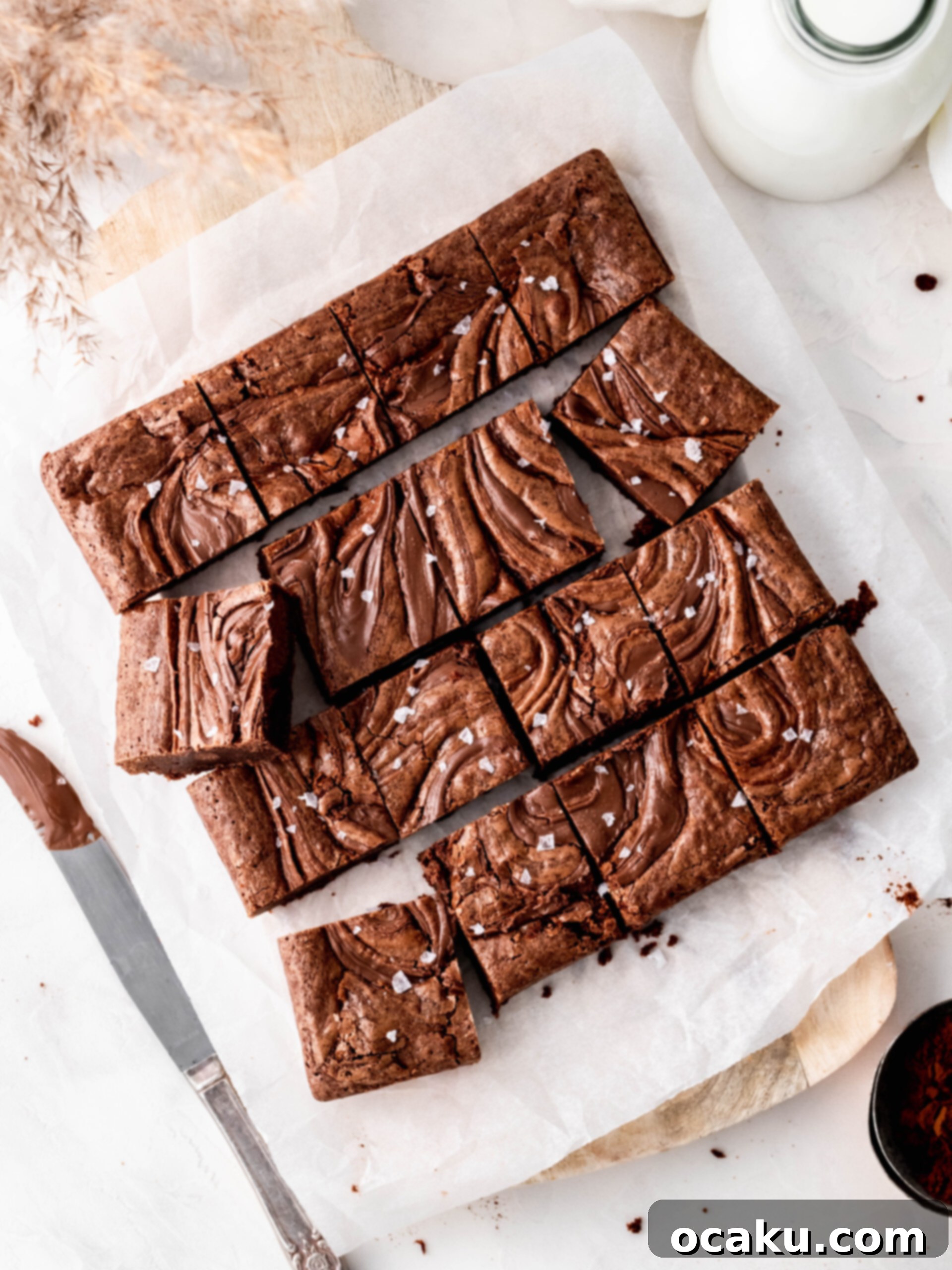 Decadent Nutella Brownies 4 img 1764 4