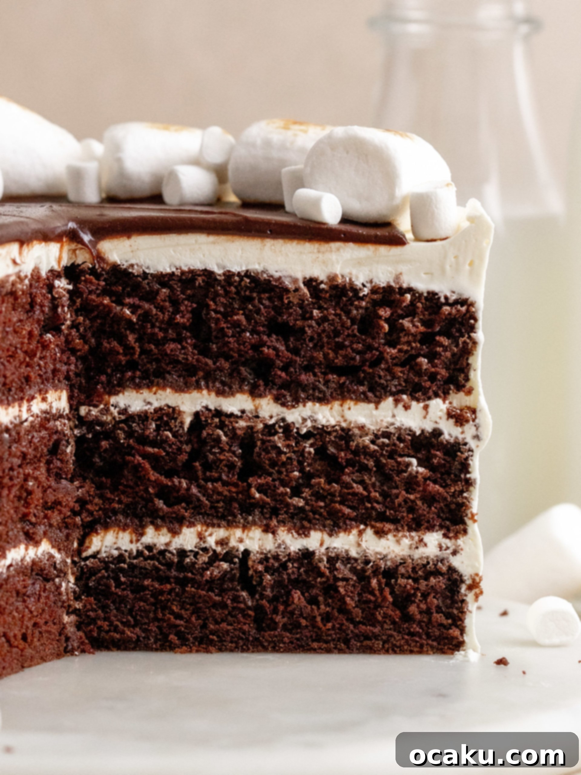 Fluffy marshmallow buttercream in a stand mixer bowl, perfectly smooth.