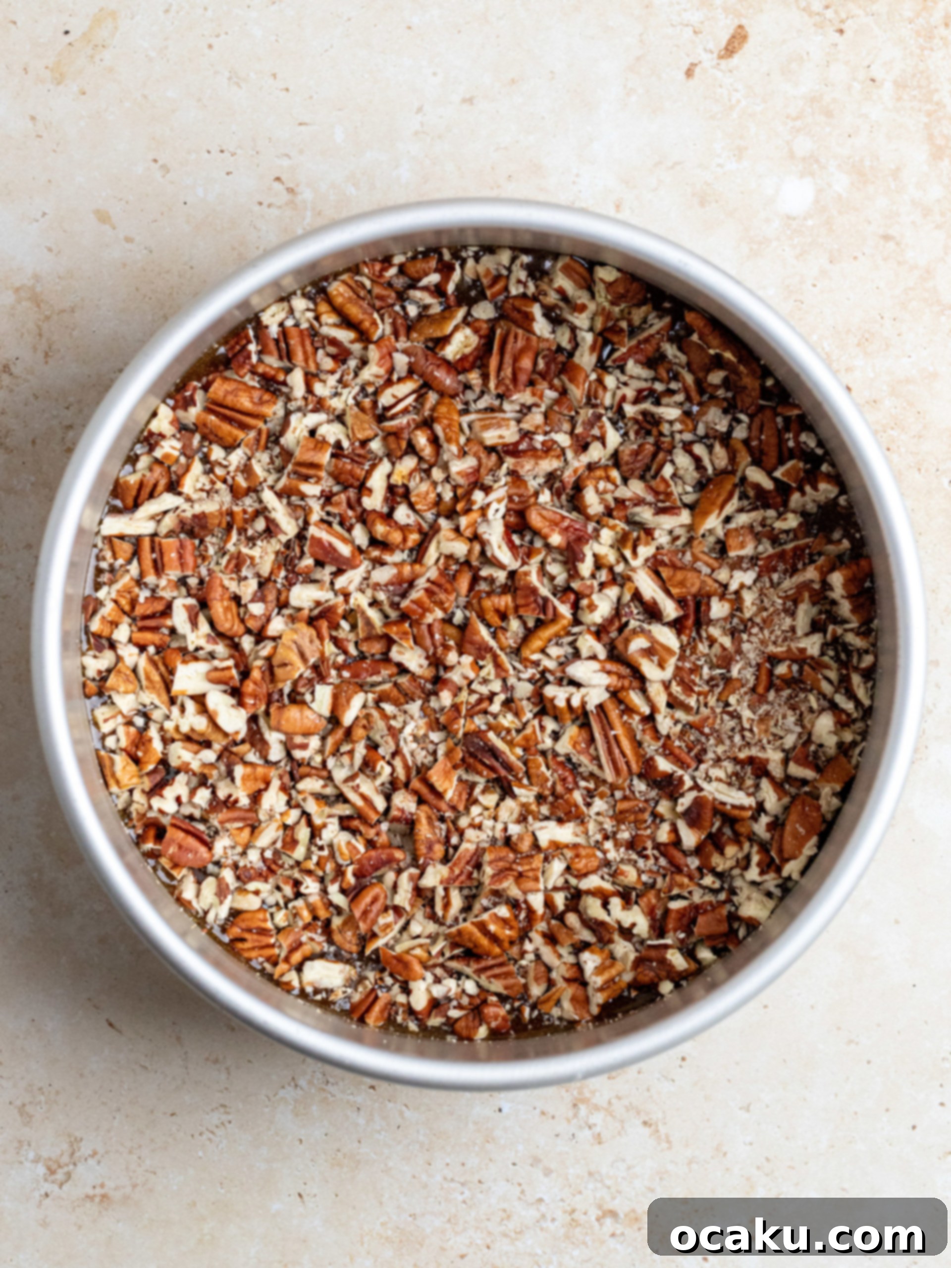 Browning butter in a pan