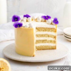Lemon and Mascarpone Cake