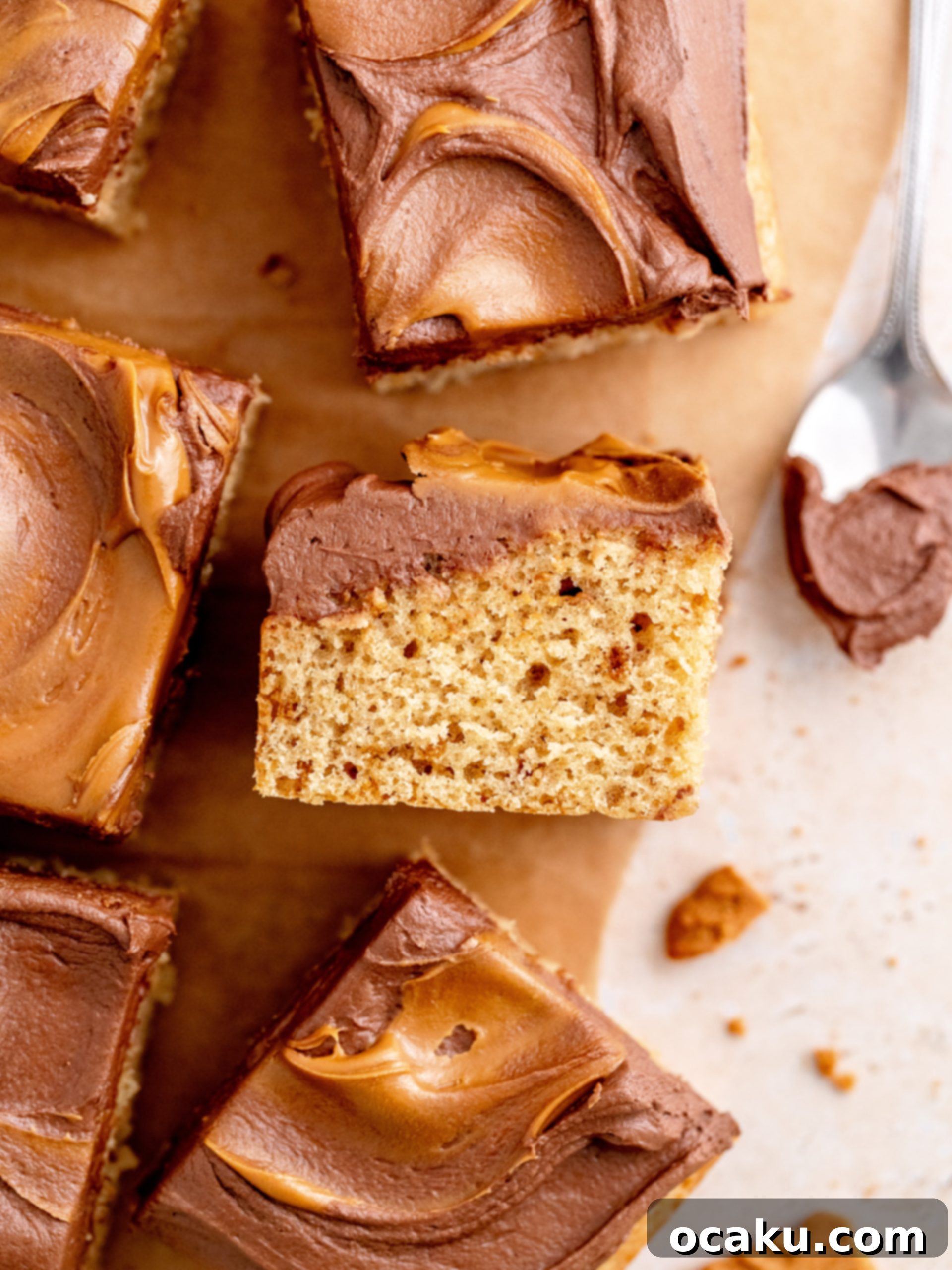 Biscoff Dream Cake 13 A Biscoff cookie placed delicately on top of the smooth chocolate buttercream of the Biscoff cake.