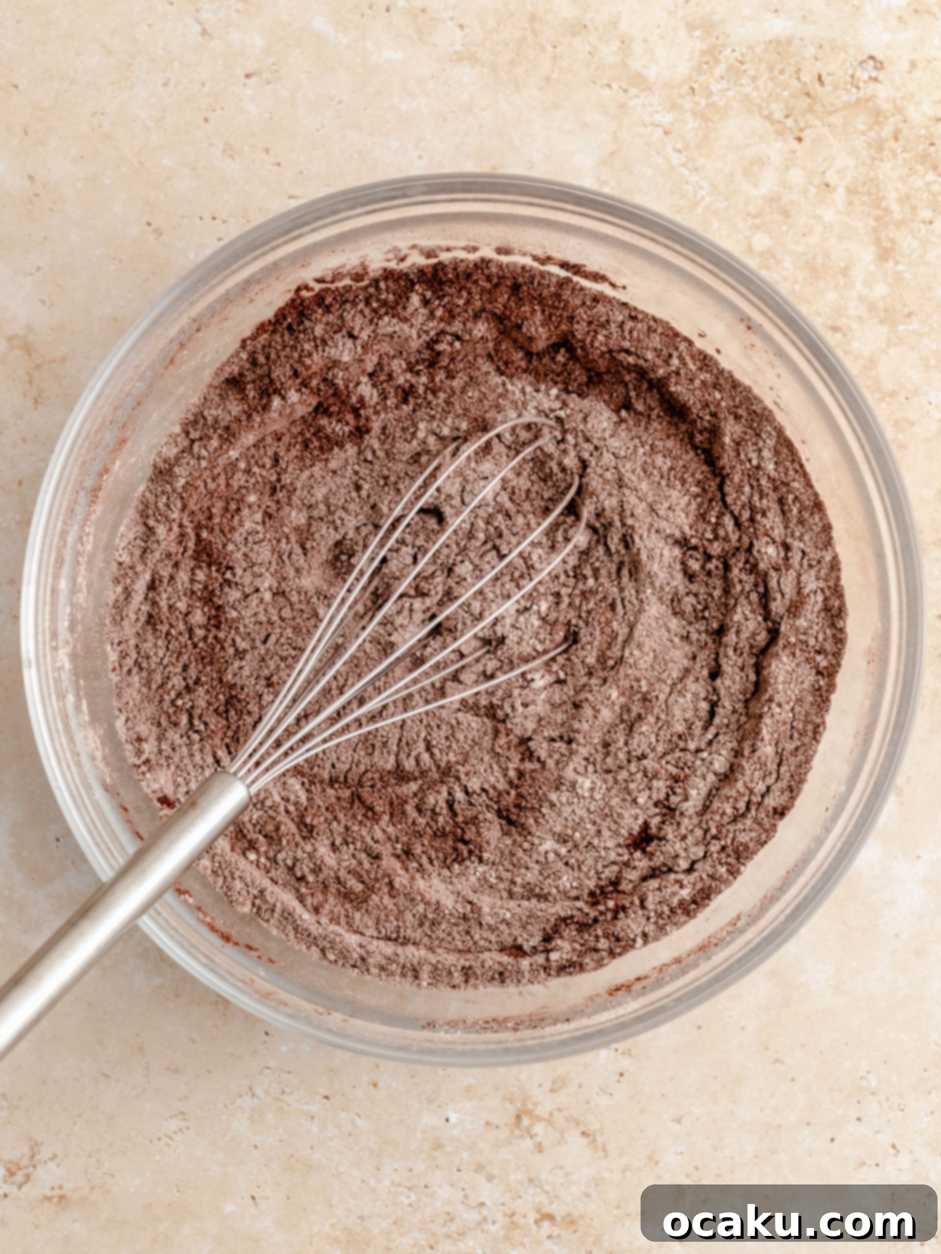 Mix the dry ingredients together