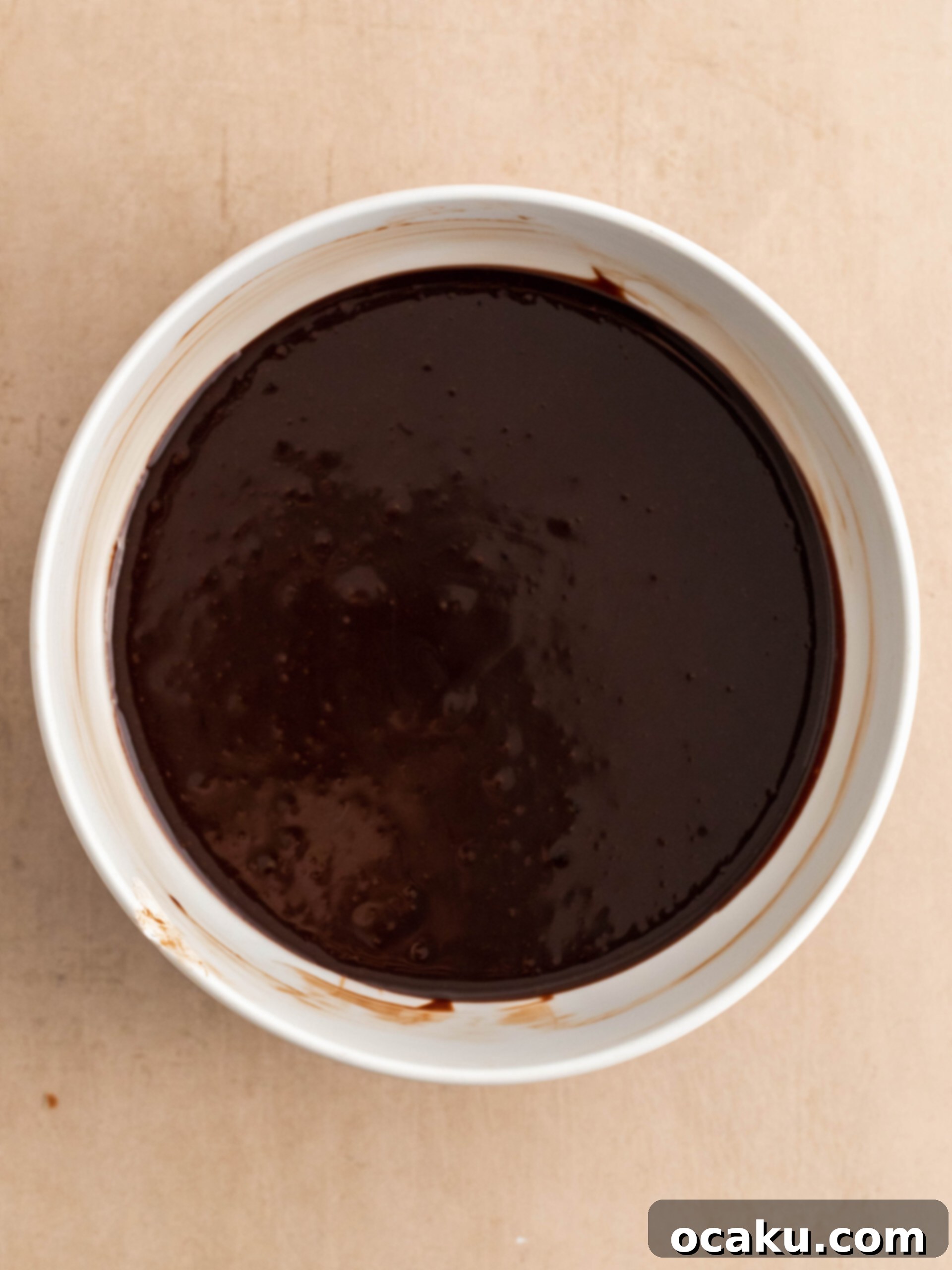 Make the hot fudge sauce.