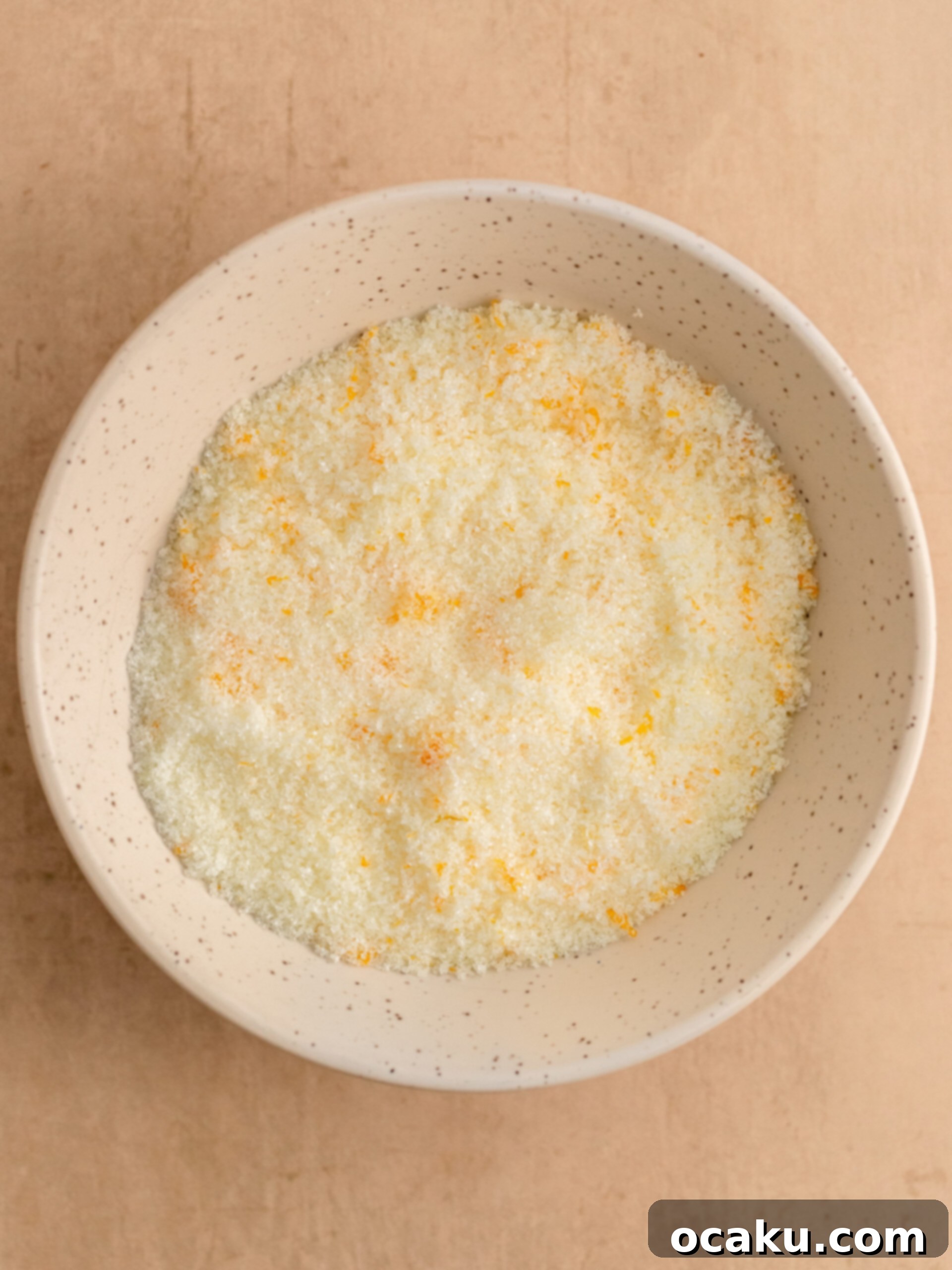 Decadent Chocolate Orange Cheesecake 4 Cookie crust pressed into a springform pan.