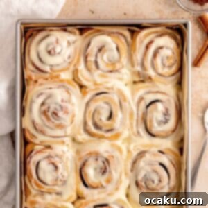 Brioche Cinnamon Rolls with Cream Cheese Frosting
