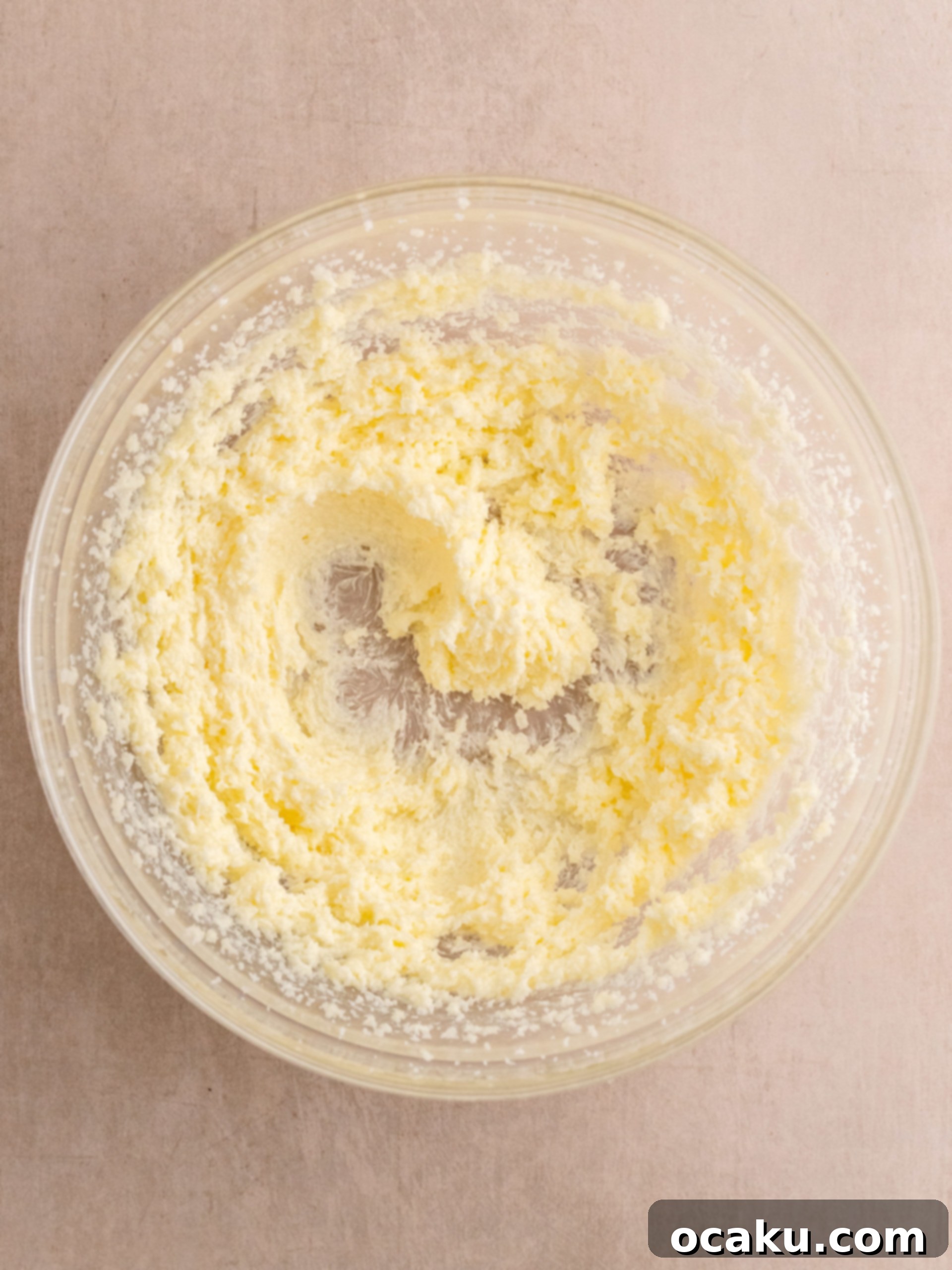 Delicious Almond Raspberry Cake 3 Wet ingredients being mixed for Almond Raspberry Cake