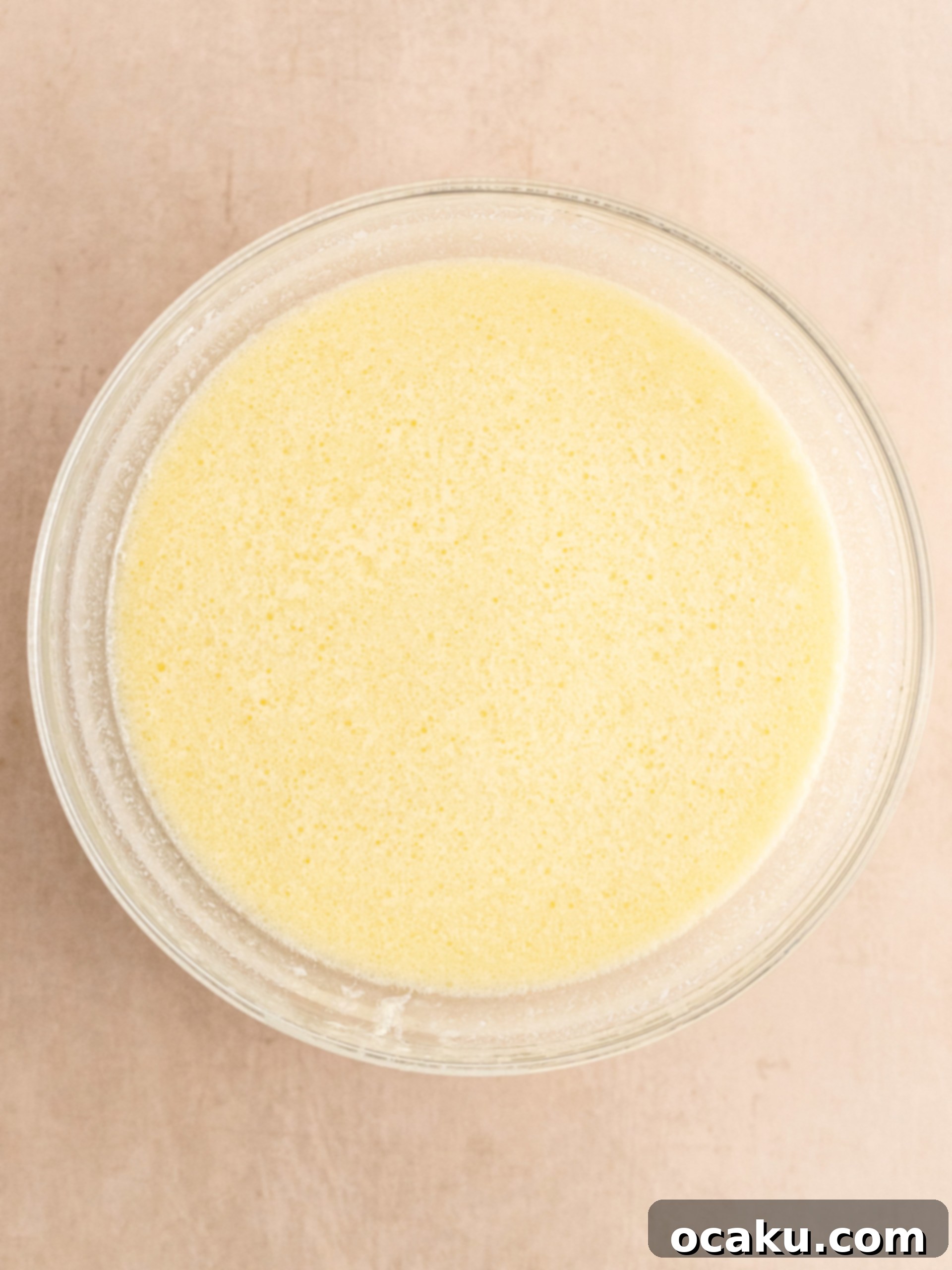 Blueberry Midnight Dream 3 Combining dry ingredients for chocolate cake