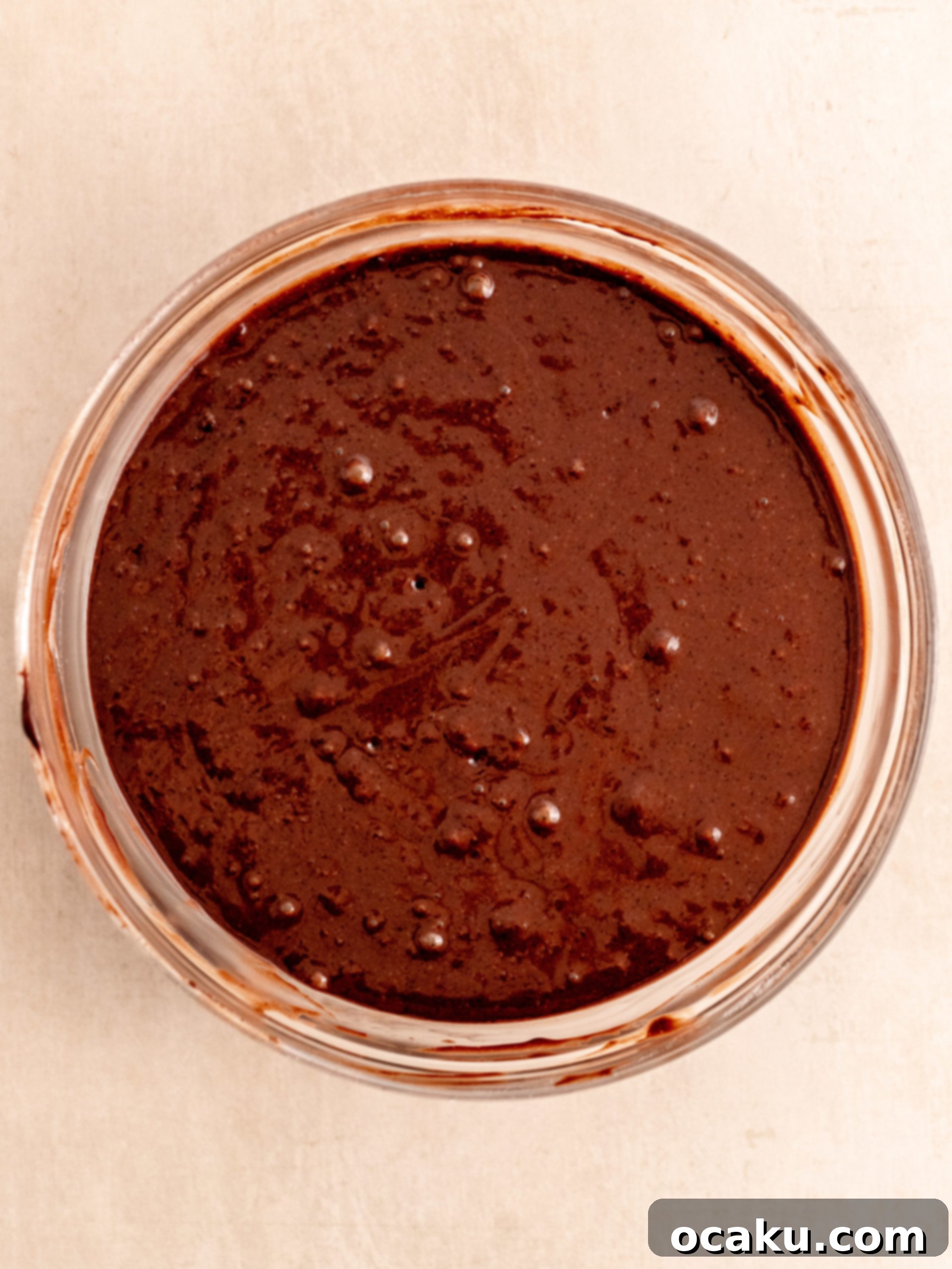 Blueberry Midnight Dream 5 Slowly pouring wet into dry ingredients