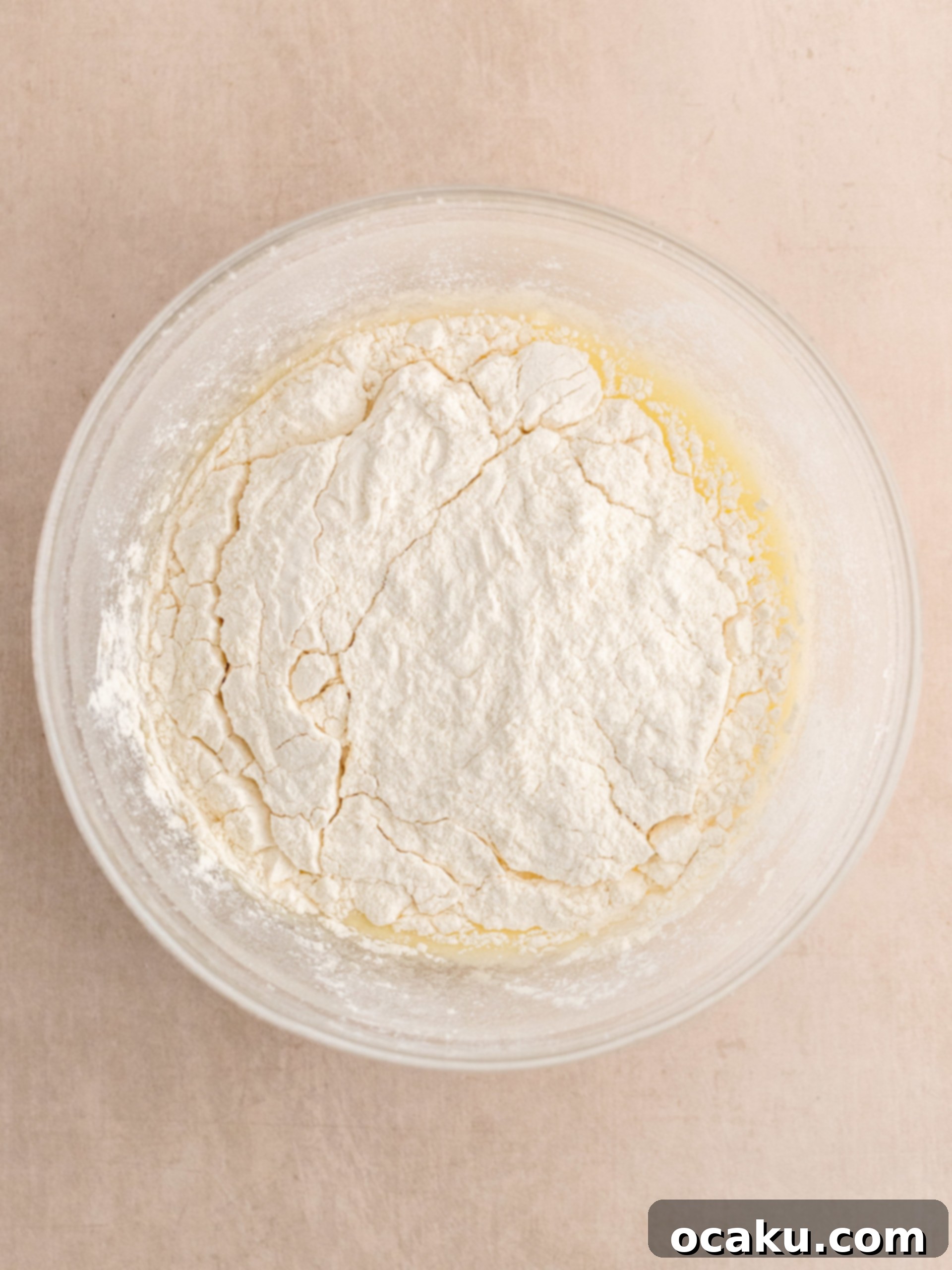 Sweet Strawberry Vanilla Cupcakes 4 Adding egg whites to creamed butter and sugar