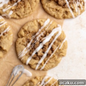 Streusel Coffee Cake Cookies 11 Delicious Coffee Cake Cookies with streusel and vanilla glaze